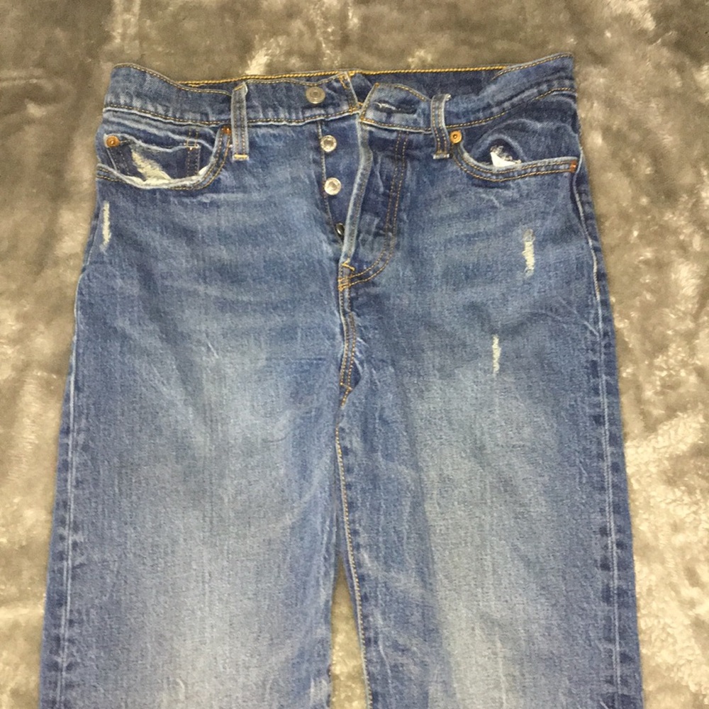High Waisted Levi Jeans